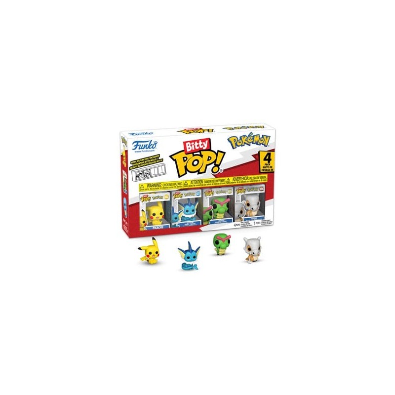 BITTY POP! POKEMON (PACK 4UD. PIKACHU)