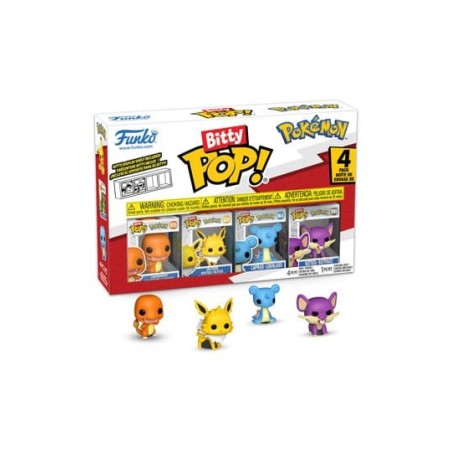 BITTY POP! POKEMON (PACK 4UD. CHARMANDER)