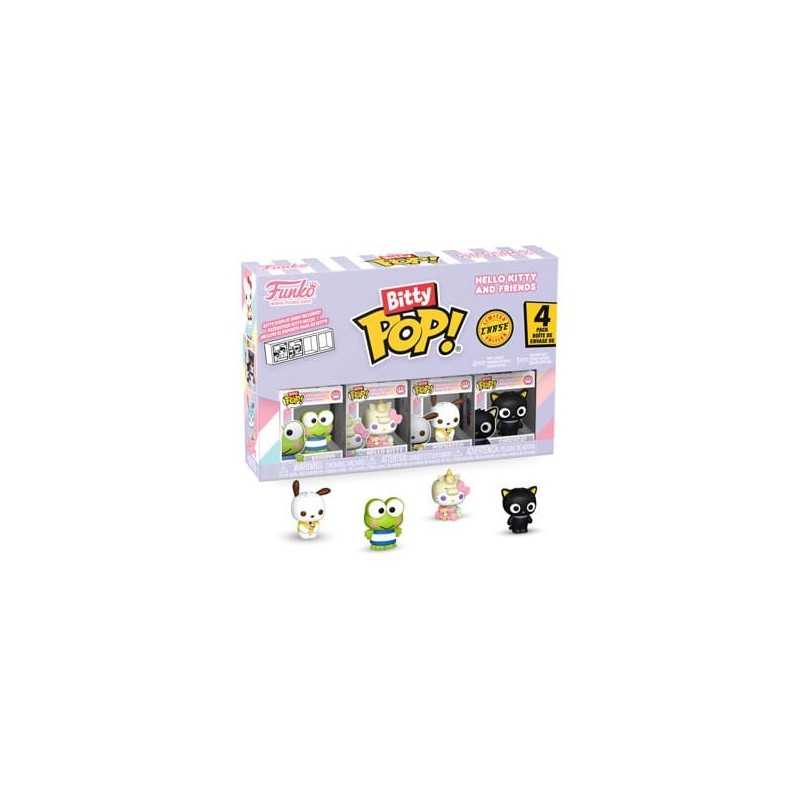 BITTY POP! HELLO KITTY & FRIENDS (PACK 4UD. KEROPPI)