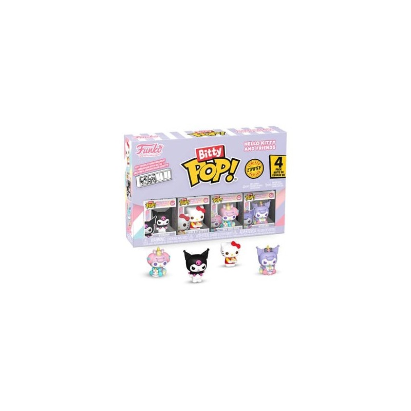 BITTY POP! HELLO KITTY & FRIENDS (PACK 4UD. KUROMI)