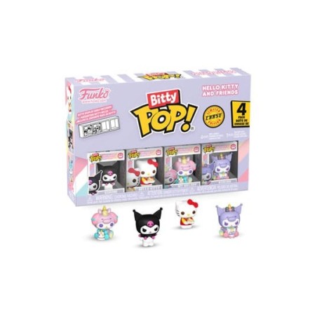 BITTY POP! HELLO KITTY & FRIENDS (PACK 4UD. KUROMI)
