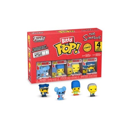 BITTY POP! THE SIMPSONS (PACK 4UD. ITCHY )