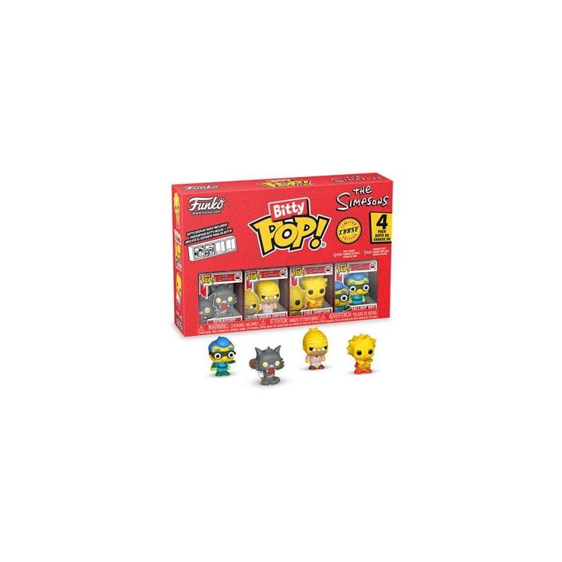 BITTY POP! THE SIMPSONS (PACK 4UD. SCRATCHY)