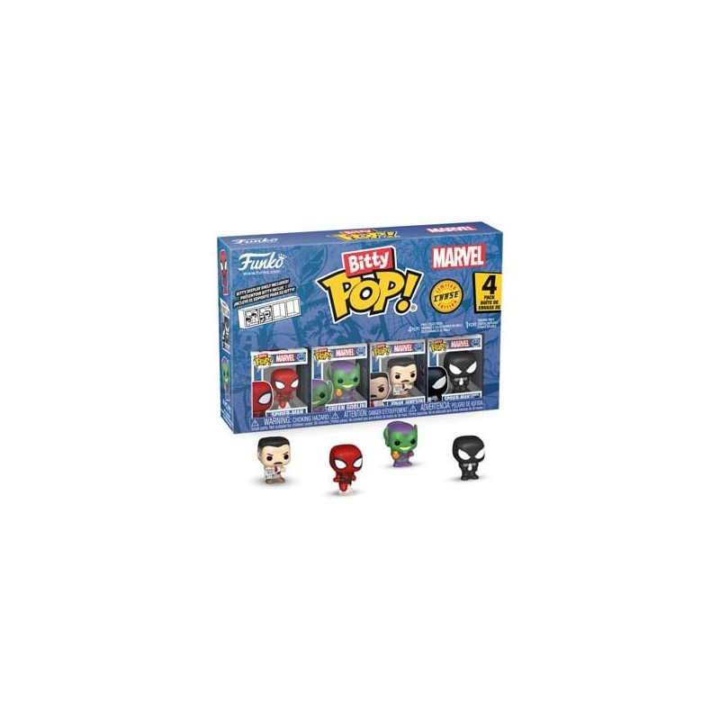 BITTY POP! SPIDER-MAN (PACK 4UD. SPIDER-MAN)