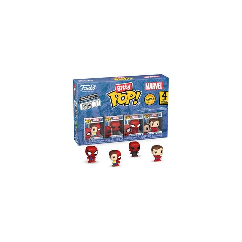 BITTY POP! SPIDER-MAN (PACK 4UD. PETER PARKER)