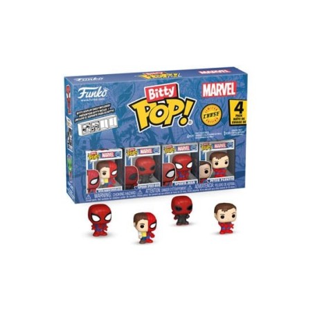 BITTY POP! SPIDER-MAN (PACK 4UD. PETER PARKER)