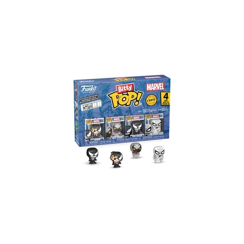 BITTY POP! SPIDER-MAN (PACK 4UD. VENOM)