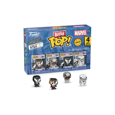BITTY POP! SPIDER-MAN (PACK 4UD. VENOM)