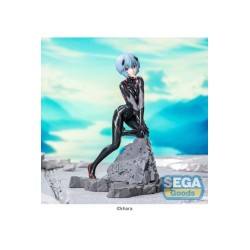 FIGURA EVANGELION: 3.0+1.0 THRICE UPON A TIME LUMINASTA REI AYANAMI 30TH ANNIVERSARY 19 CM