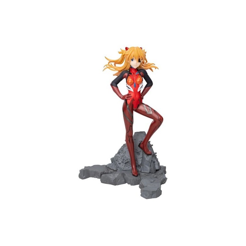 FIGURA EVANGELION: 3.0+1.0 THRICE UPON A TIME LUMINASTA ASUKA SHIKINAMI LANGLEY VIGNETTEUM 30TH ANNIVERSARY 23 CM