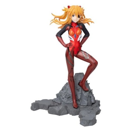 FIGURA EVANGELION: 3.0+1.0 THRICE UPON A TIME LUMINASTA ASUKA SHIKINAMI LANGLEY VIGNETTEUM 30TH ANNIVERSARY 23 CM