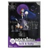 FIGURA DIORAMA D-STAGE DISNEY PESADILLA ANTES DE NAVIDAD "NBC" (JACK & SALLY)