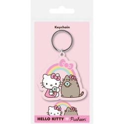 LLAVERO HELLO PUSHEEN X HELLO KITTY - TREAT TIME