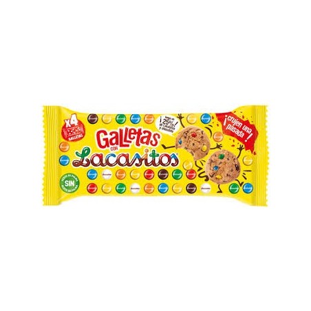 GALLETAS CON LACASITOS LACASA (4 UNIDADES) 48G