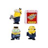 DESPICABLE ME 4 PACK DE 4 FIGURAS MINIIONS PVC AVL SQUAD 5CM