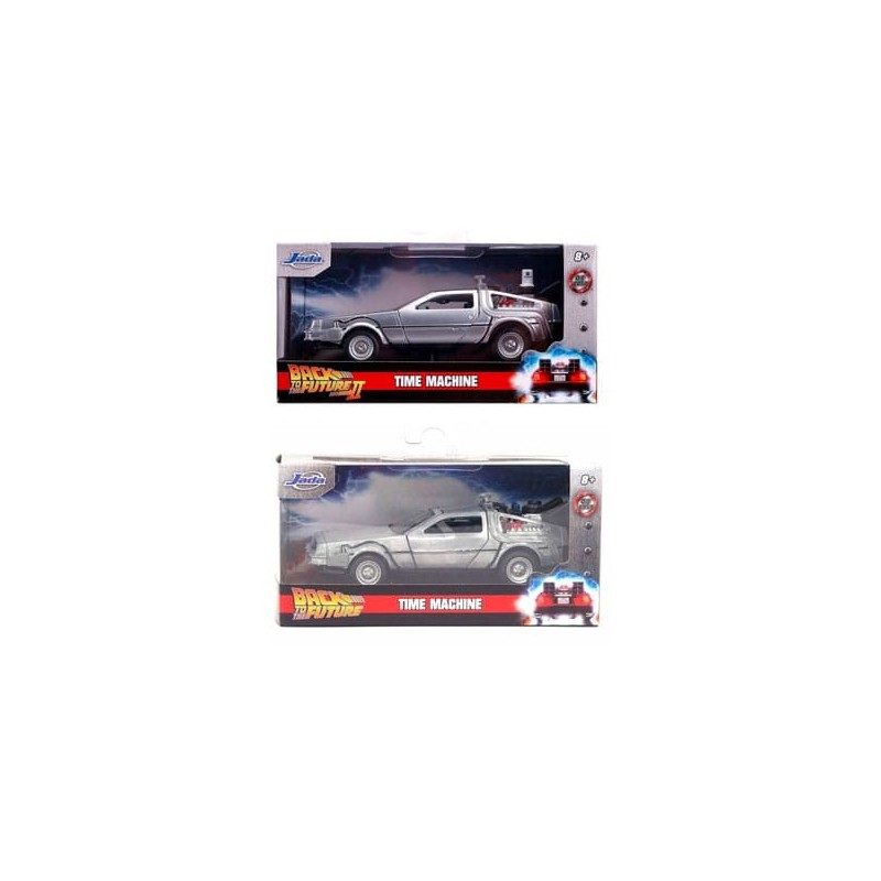 COCHE REGRESO AL FUTURO "TIME MACHINE" (BACK THE FUTURE I / II) JADA