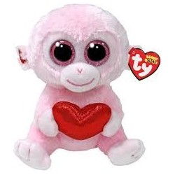 PELUCHE TY - MONO CON CORAZON  - GIGI