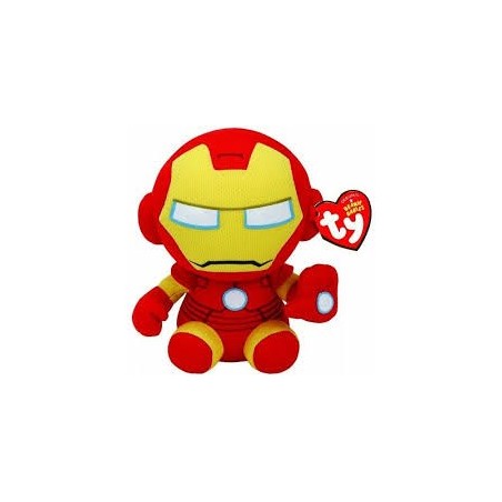 PELUCHE TY - MARVEL - IRONMAN