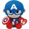 PELUCHE TY - MARVEL - CAPITAN AMERICA