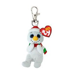 PELUCHE TY LLAVERO MUÑECO DE NIEVE (BRRRNARD)