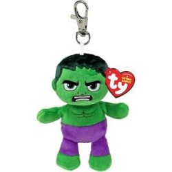 PELUCHE TY LLAVERO MARVEL (HULK)