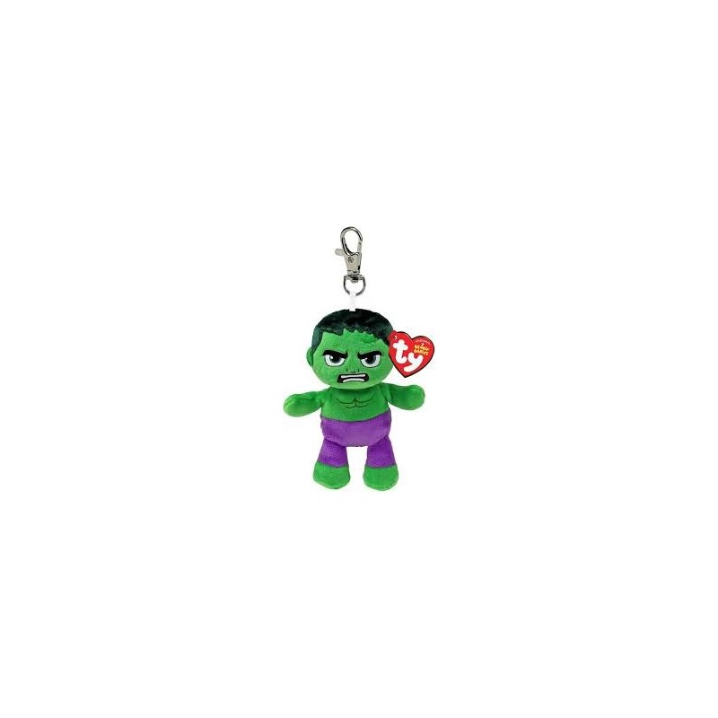 PELUCHE TY LLAVERO MARVEL (HULK)