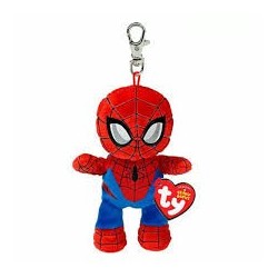 PELUCHE TY LLAVERO MARVEL (SPIDER-MAN)