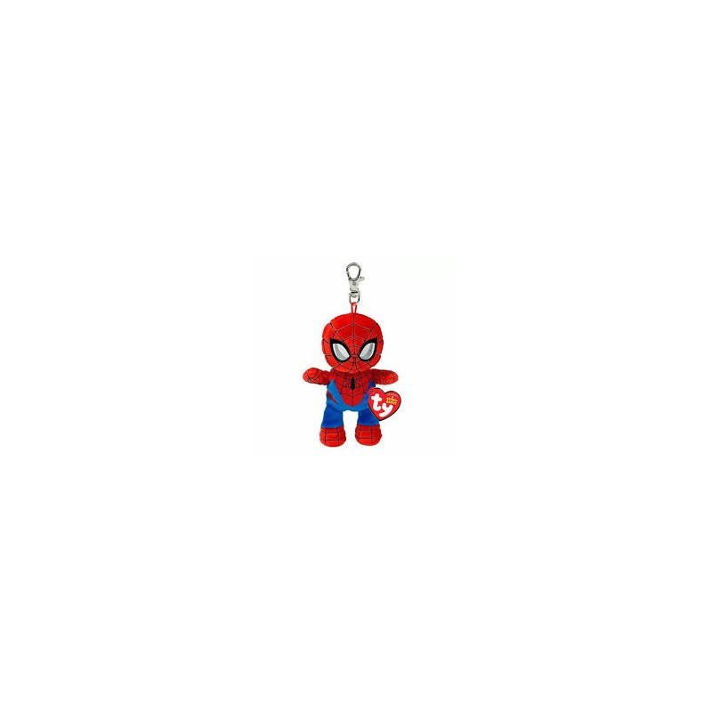 PELUCHE TY LLAVERO MARVEL (SPIDER-MAN)
