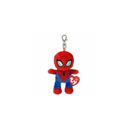 PELUCHE TY LLAVERO MARVEL (SPIDER-MAN)