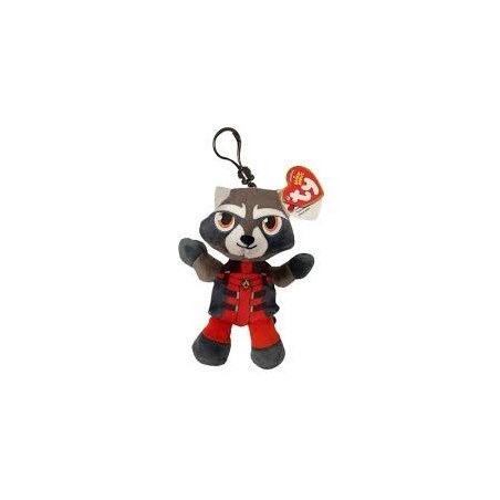 PELUCHE TY LLAVERO MARVEL (ROCKET)