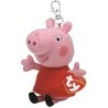 PELUCHE TY LLAVERO PEPPA PIG (PEPPA)