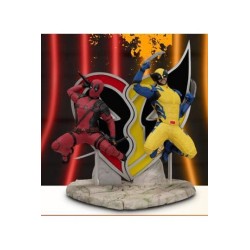 FIGURA DEADPOOL 3 DIORAMA PVC D-STAGE WOLVERINE 16 CM