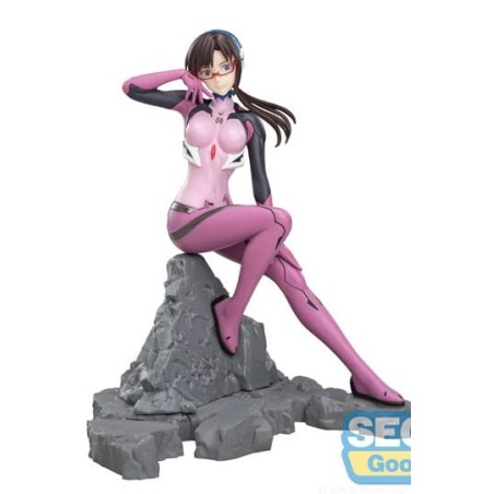 FIGURA EVANGELION: 3.0 THRICE UPON A TIMEA PVC MARI MAKINAMI ILLUSTRIOUS VIGNETTEUM 30TH ANNIVERSARY VER. 18 CM