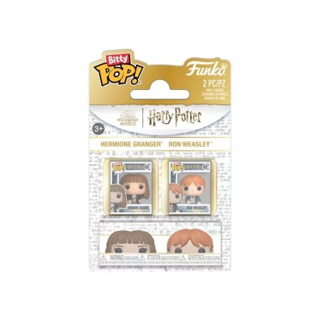 BITTY POP! HARRY POTTER (PACK 2 UD.  HERMIONE & RON)