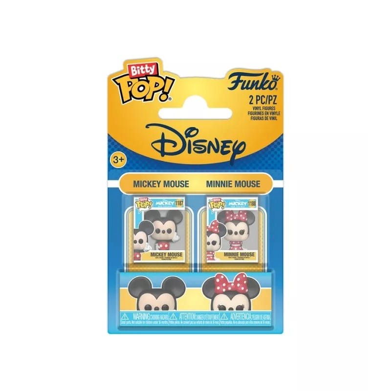 BITTY POP! DISNEY CLASSICS (PACK 2 UD. MICKEY & MINNIE)