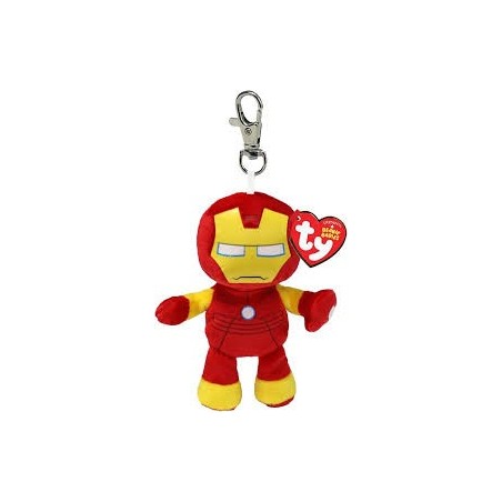 PELUCHE TY LLAVERO MARVEL (IRON MAN)