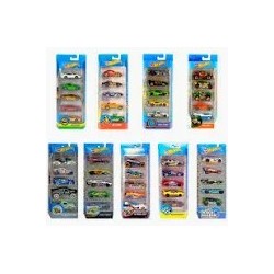 COCHE HOTWHEELS PACK 5 COCHES SURTIDOS
