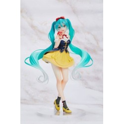HATSUNE MIKU ESTATUA PVC HATSUNE MIKU WONDERLAND SNOW WHITE 18 CM