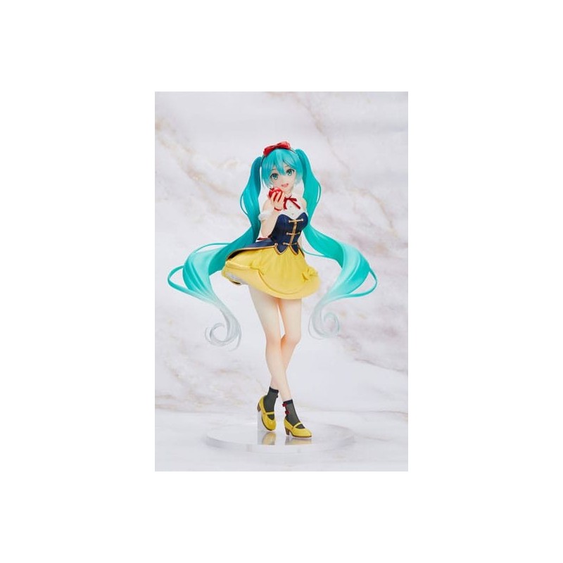 HATSUNE MIKU ESTATUA PVC HATSUNE MIKU WONDERLAND SNOW WHITE 18 CM