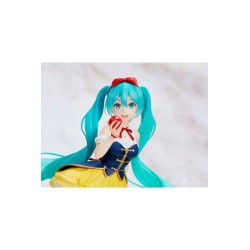 HATSUNE MIKU ESTATUA PVC HATSUNE MIKU WONDERLAND SNOW WHITE 18 CM