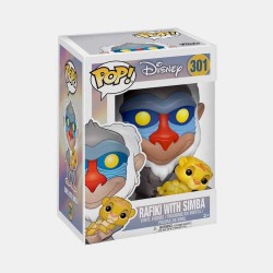 FUNKO POP! EL REY LEON (RAFIKI WITH SIMBA) 301