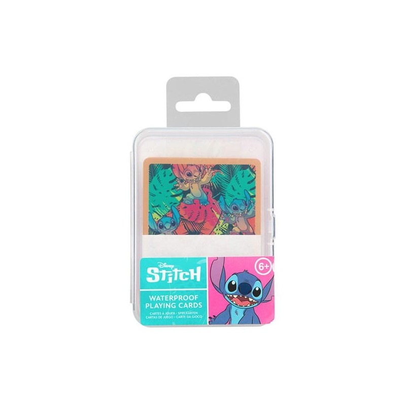 STITCH PLAYING CARDS WATERPROOF (BARAJA DE NAIPES)