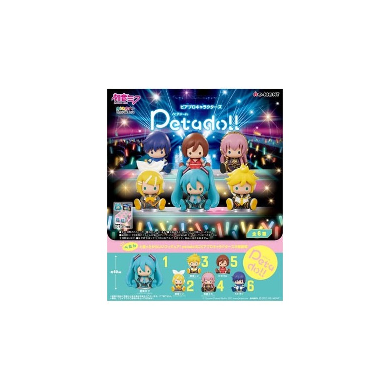 HATSUNE MIKU MINIFIGURAS PETADOLL RE-MENT