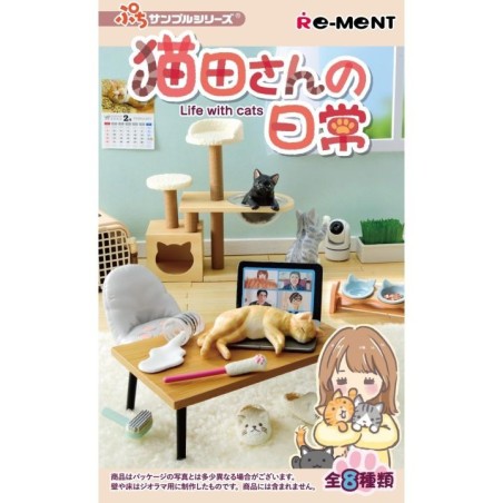 LIFE WITH CATS MNIFIGURAS 6CM