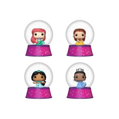 FUNKO SNOWGLOBES "BOLAS DE NIEVE" DISNEY PRINCESS