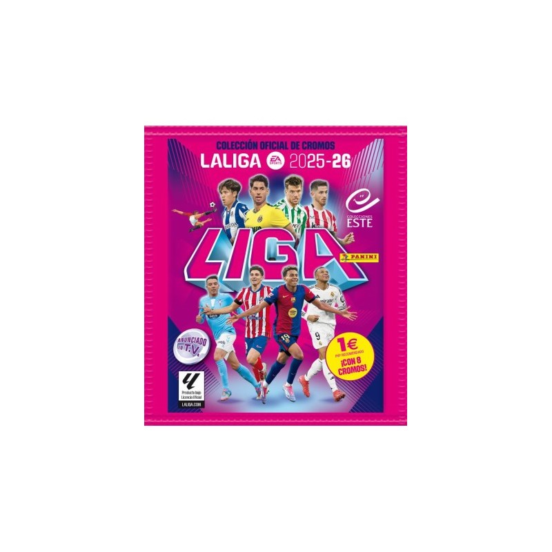 CROMOS LA LIGA 2025-26 (LIGA ESTE)