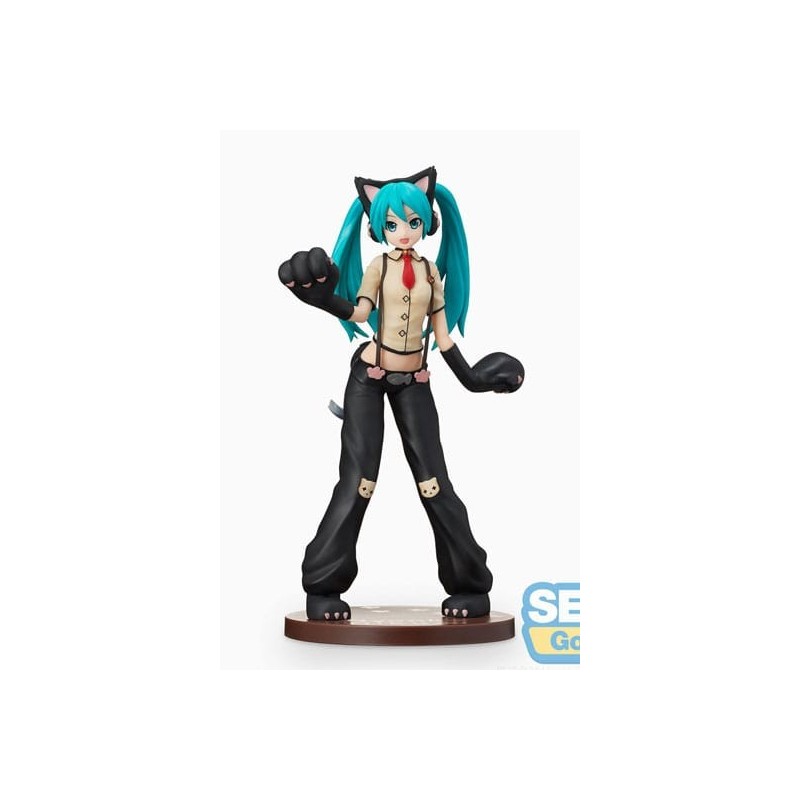 HATSUNE MIKU KITTY CAT VER. SPM FIG. 23 CM HATSUNE MIKU PROJECT