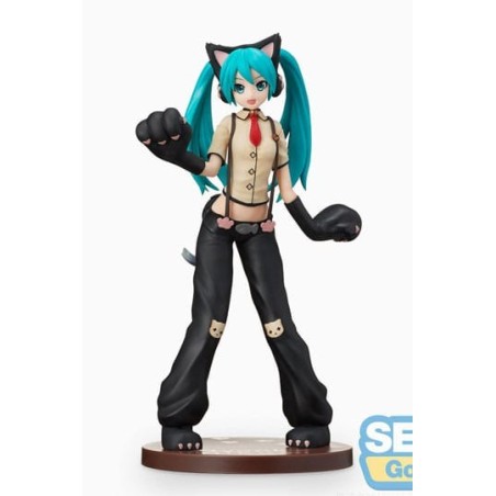 HATSUNE MIKU KITTY CAT VER. SPM FIG. 23 CM HATSUNE MIKU PROJECT