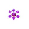 FANROLL MINI PACK DE DADOS STARDUST PURPLE (7)
