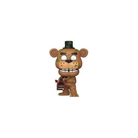 FUNKO POP! FUNKO FUSION FNAF "FIVE NIGHTS AT FREDDY'S" (FREDDY FAZBEAR WITH PIZZA LAUNCHER CHASE) 1096